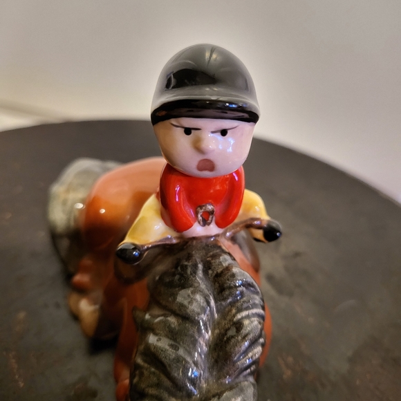 John Beswick England Porcelain "Kick-Start" 1982 Horse Figurine - Picture 7 of 10